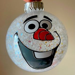 Olaf ornaments. Handmade and unique. One set of four ornaments.